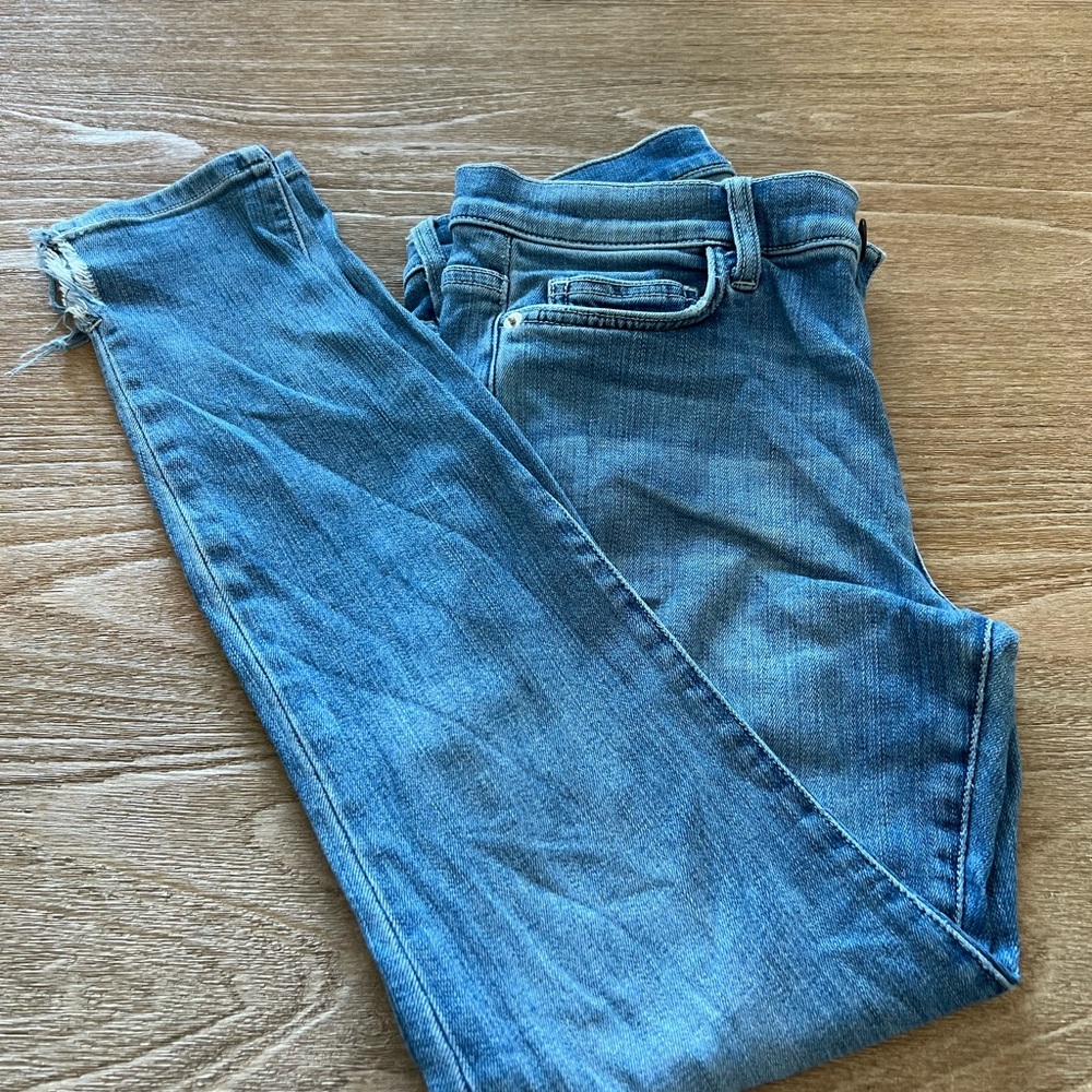 Current Elliot ankle cut jeans
